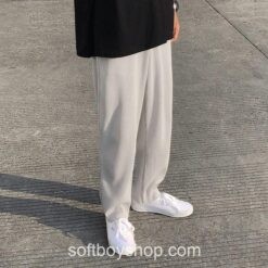 Softboy Straight Ice Silk Pant