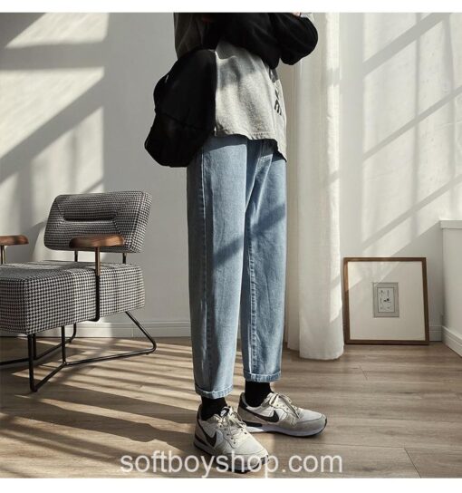 Casual Korean Style Softboy Jean
