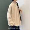 Softboy Casual Harajuku Solid Sweatshirt (Many Colors)