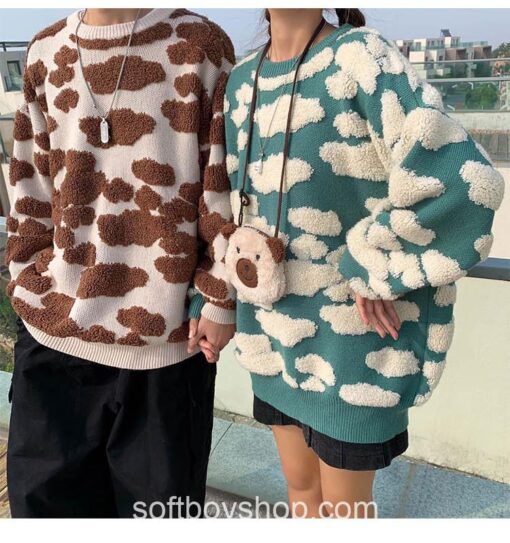 Softboy Cloud Stereoscopic Winter Sweater