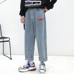 Softboy Harajuku Baggy Straight Jean