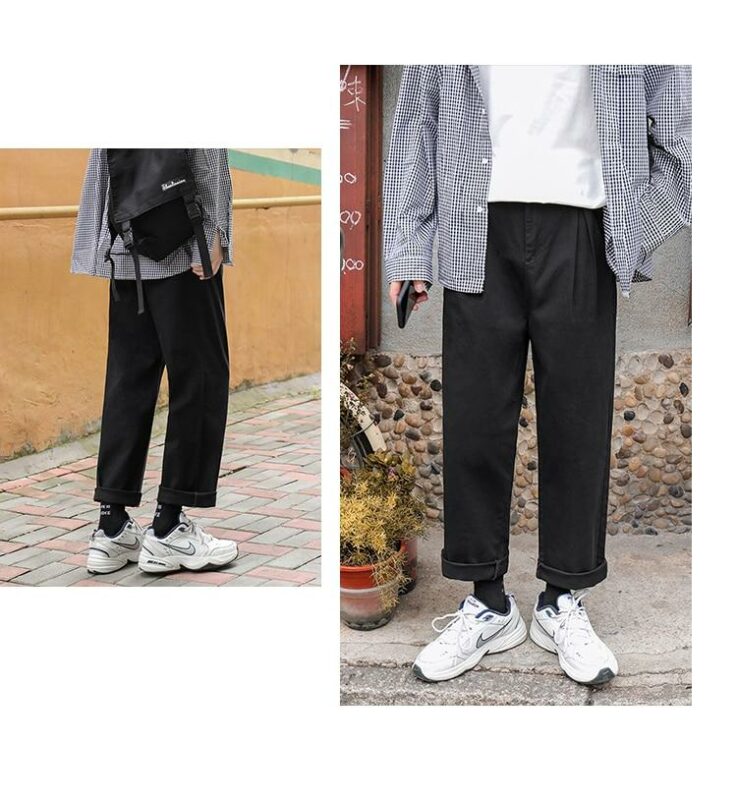 Softboy Korean Style Loose Straight Pant