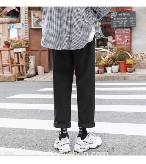 Softboy Korean Style Loose Straight Pant