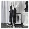 Softboy Korean Style Plaid Casual Pant