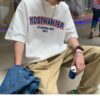 Softboy Letter Streetwear Graphic Oversized T Shirt