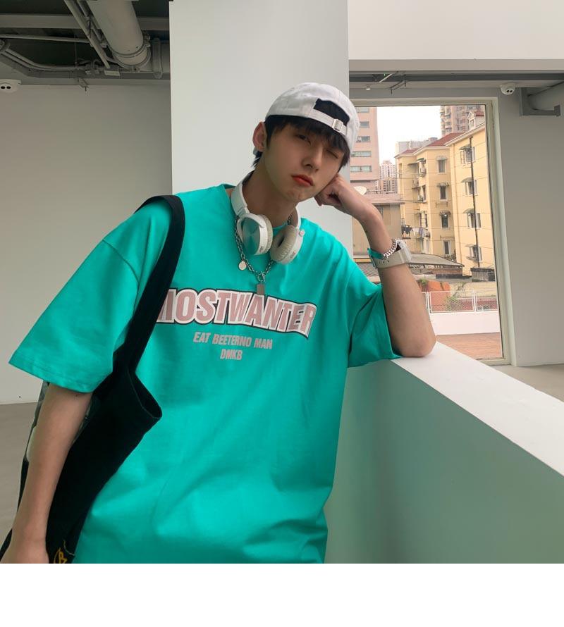 Softboy Letter Streetwear Graphic Oversized T Shirt