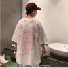 Softboy Loose Cherry Floral T-Shirt