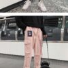 Softboy Ribbons Streetwear Cargo Pant