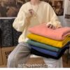 Softboy Solid Color Harajuku Casual Sweatshirt