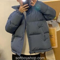 Softboy Streetwear Colorful Bubble Winter Jacket