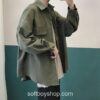 Softboy Two Pockets Solid Long Sleeve Shirt