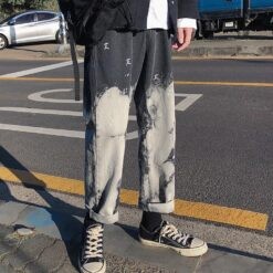 Streetwear Softboy Gradient Black Jean