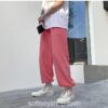 Softboy Japanese Streetwea Colors Solid Sweatpant 14