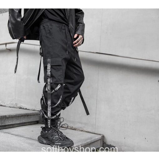 Techwear Japanese Softboy Streetwear Cargo Pant 4