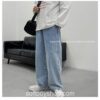 Korean Streetwear Softboy Wide Legs Baggy Jean 6
