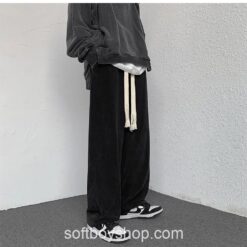Softboy Streetwear Corduroy Baggy Sweatpant 8