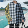 Softboy Patchwork Designer Shirt Long Sleeve Hip Hop Shirt 3