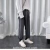 Softboy Harajuku Korean Fashion Khaki Pant 11