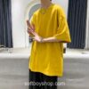 Softboy Oversized Soft Boy Solid Colorful O-Neck T Shirts 3