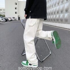 Softboy Patchwork Baggy Casual Pant 9