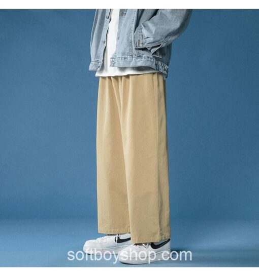 Harajuku Softboy Japanese Fashion Casual Trouser Pant 9