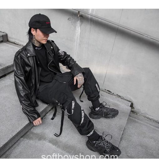 Techwear Japanese Softboy Streetwear Cargo Pant 8