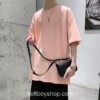 Softboy Oversized Soft Boy Solid Colorful O-Neck T Shirts 12