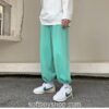 Softboy Japanese Streetwea Colors Solid Sweatpant 13
