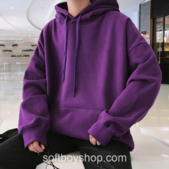 Soft Boy Casual Men Streetwear Hoodie