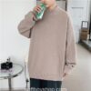 Softboy Korean Style Harajuku Turtleneck Knitted Sweater 16