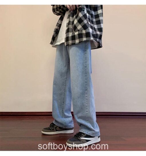 Causal Baggy Harajuku Solid Vintage Jean 16