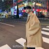Men Korean Fashion Wool Trench Coat 17