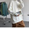 Men Many Color Turtleneck Knitted Sweater 16