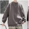 Softboy Streetwear Solid Color Japan Style Sweatshirt 29