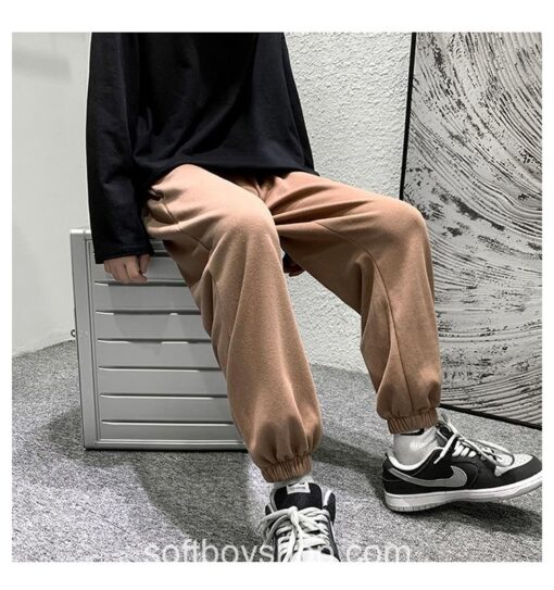 Softboy Streetwear Casual Baggy oggers Pants 19