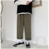 Soft Boy Japanese Functional Streetwear Baggy Casual Pants 14