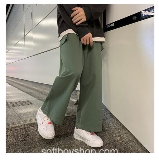 Softboy Streetwear Wide Leg Baggy Pocket Harajuku Sweatpant 13