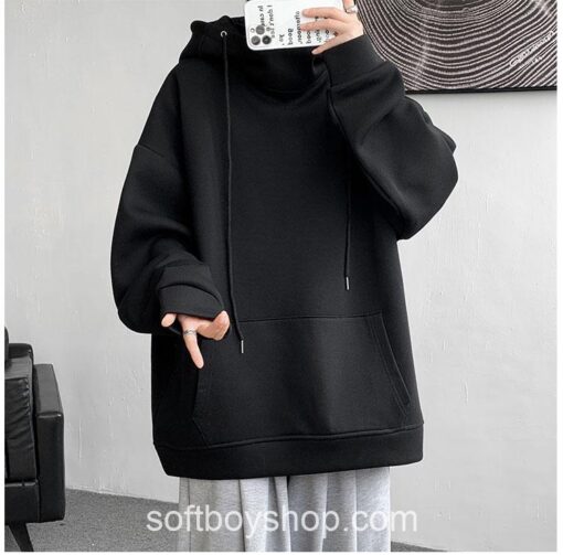 Softboy Japanese Streetwear Functional Hooded Hoodies 19