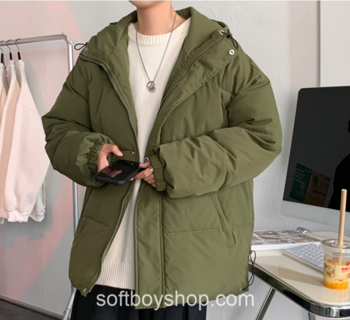 Softboy Street Functional Many Colors Winter Hooded Jacket