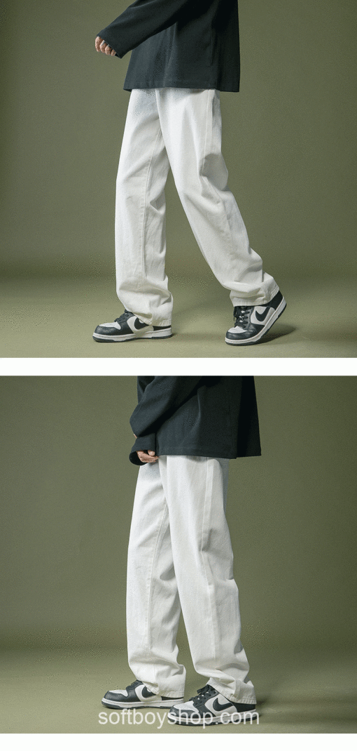 Softboy Casual Baggy Casual Straight Pant 19
