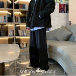 Softboy Wide Leg Harajuku Baggy Sweatpant 5