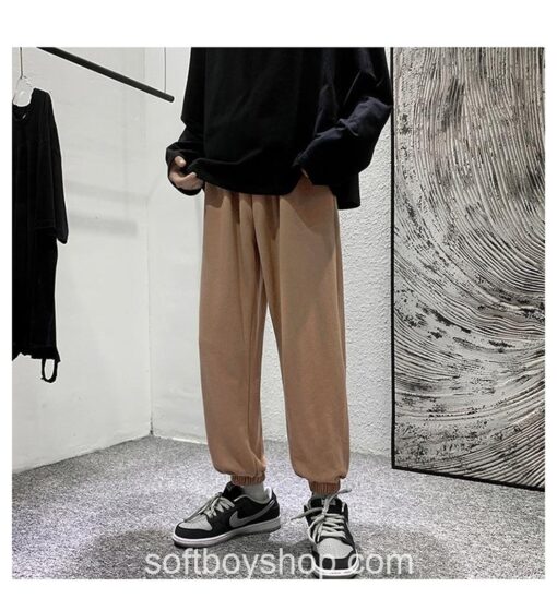Softboy Streetwear Casual Baggy oggers Pants 18