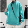 Softboy Streetwear Solid Color Japan Style Sweatshirt 25