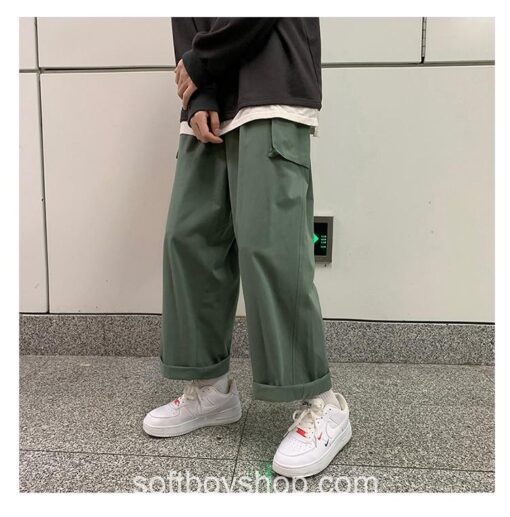 Softboy Streetwear Wide Leg Baggy Pocket Harajuku Sweatpant 14