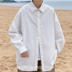 Soft Boy Stylish Men Fashion Oversize Shirt