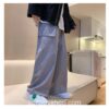 Softboy Streetwear Wide Leg Baggy Pocket Harajuku Sweatpant 20