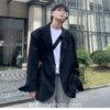 Vintage Harajuku Black Blazer Jacket 7