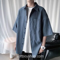 Soft Boy Premium Solid Color Shirts 1
