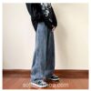 Mens Streetwear Baggy Jeans 13