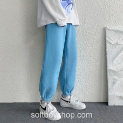 Men Soft Harajuku Baggy Sweatpants